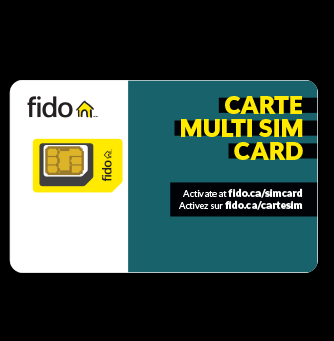 Carte SIM Micro SIM Nano SIM Fido