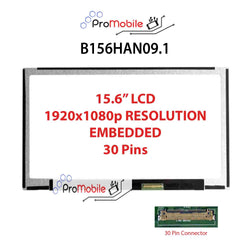 For B156HAN09.1 15.6" WideScreen New Laptop LCD Screen Replacement Repair Display [Pro-Mobile]
