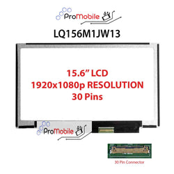 For LQ156M1JW13 15.6" WideScreen New Laptop LCD Screen Replacement Repair Display [Pro-Mobile]