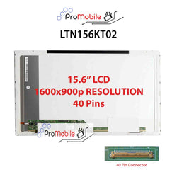 For LTN156KT02 15.6" WideScreen New Laptop LCD Screen Replacement Repair Display [Pro-Mobile]