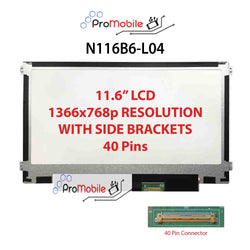 For N116B6-L04 11.6" WideScreen New Laptop LCD Screen Replacement Repair Display [Pro-Mobile]