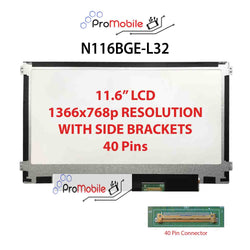 For N116BGE-L32 11.6" WideScreen New Laptop LCD Screen Replacement Repair Display [Pro-Mobile]