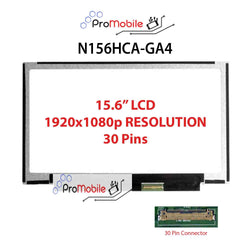 For N156HCA-GA4 15.6" WideScreen New Laptop LCD Screen Replacement Repair Display [Pro-Mobile]